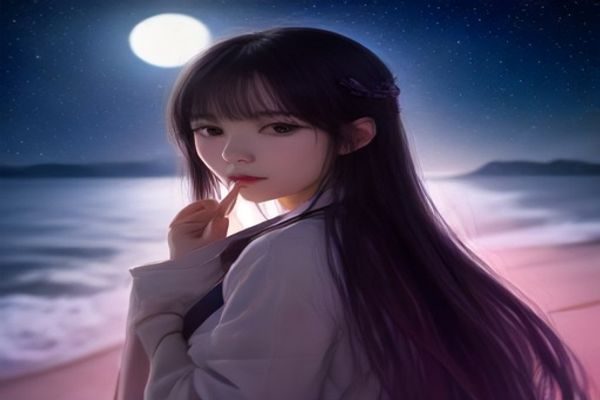 读者在深夜用手机阅读调教文小说，屏幕发出蓝紫色光，画面安静专注，体现沉浸式阅读体验