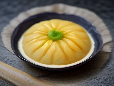资深编辑林子默的半身照，他站在落地窗前，手持平板电脑正在审阅内容分类草稿，窗外是城市建筑的夜景轮廓